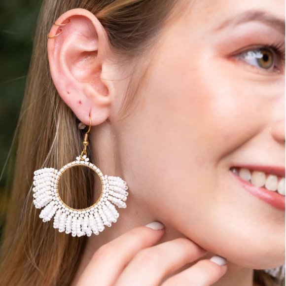 NWT / Embra Bead Project / Angelica earrings ♥️ - Picture 3 of 3